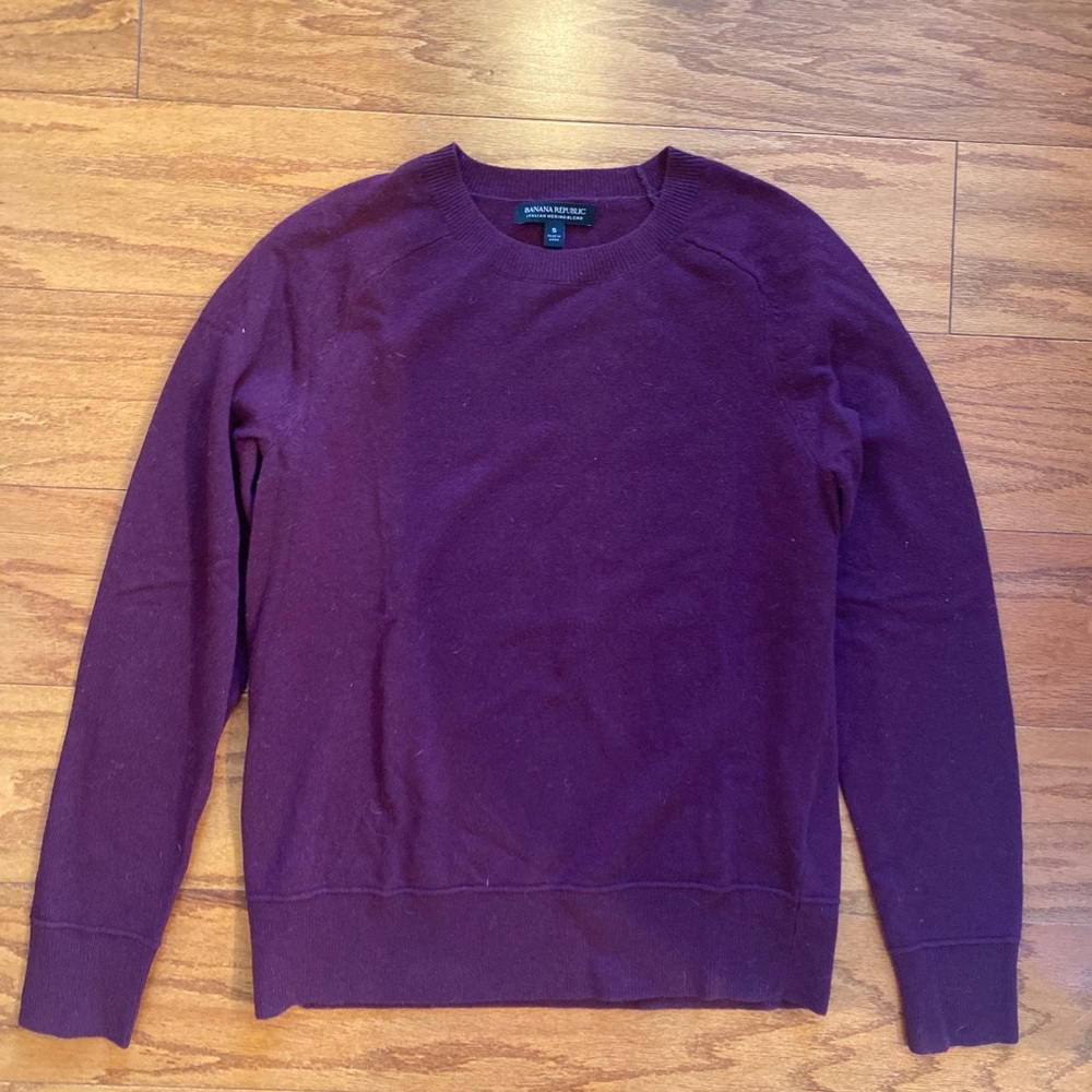 Banana Republic Purple Sweater